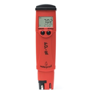 Hanna HI98128 Waterproof pHep®5 pH/Temperature Tester 0.01 pH | EnvMart
