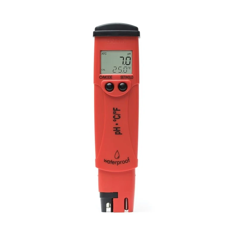 Hanna HI98127 pHep®4 Waterproof pH/Temperature Tester, -2.0 to 16.0 pH, ±0.1 Accuracy | EnvMart
