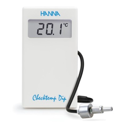Checktemp Dip Digital Thermometer HI98539, Weighted Stainless Steel Probe, High Accuracy, IP65 | EnvMart