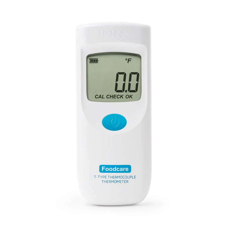 Foodcare HI935004 T-Type Thermocouple Thermometer Waterproof, -50.0 to 300°C, CAL Check, HACCP | EnvMart