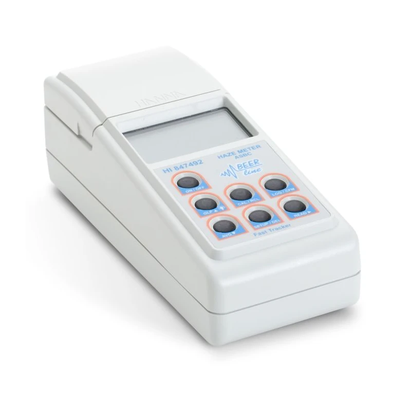 Hanna HI847492 Haze Turbidity Meter for Beer, Nephelometric, 0–1000 FTU, ASBC Compliant | EnvMart