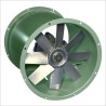 Industrial Axial Fan, 24 Inch, 10000 CFM, 1440 RPM, 240V, Cast Iron Blade