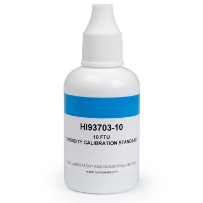 Hanna HI93703-10 10 FTU Turbidity Calibration Standard Solution 30 mL | EnvMart