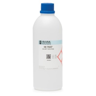 HI7037L 100% NaCl Calibration Solution 500 mL | Salinity Meter Calibration | EnvMart