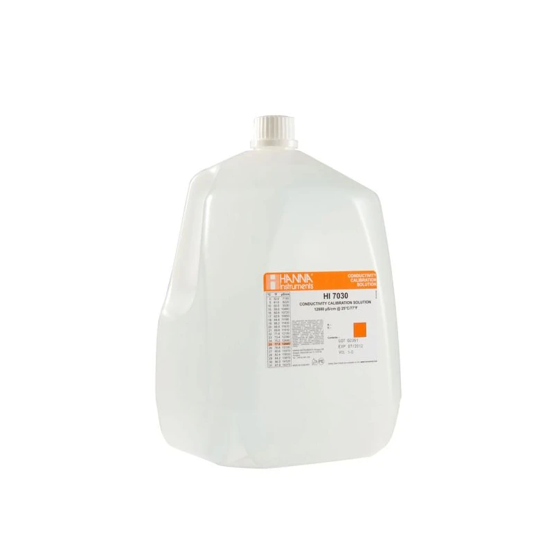 Conductivity Standard Solution 12,880 µS/cm 1 Gallon HI7030/1G Calibration | EnvMart