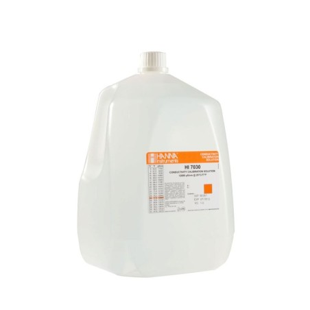 Conductivity Standard Solution 12,880 µS/cm 1 Gallon HI7030/1G Calibration | EnvMart