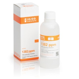 Hanna HI7032M 1382 mg/L TDS Calibration Solution 230 mL Bottle | EnvMart