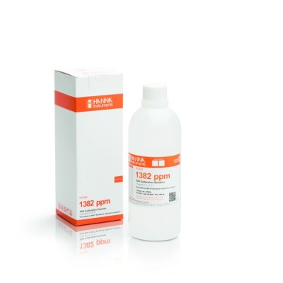Hanna HI7032/1L 1382 mg/L TDS Calibration Solution, NIST Traceable, 1 Litre | EnvMart