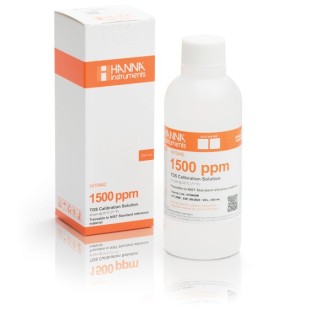 Hanna Instruments HI70442M TDS Calibration Solution 1500 mg/L, 230 mL | EnvMart