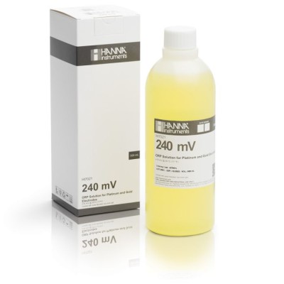 Hanna HI7021L ORP Test Solution 240 mV at 25°C, 500 mL | EnvMart