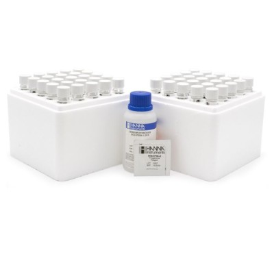 Acid Hydrolyzable Phosphorus Reagents 50 Tests HI93758B-50 for Benchtop Photometer | EnvMart