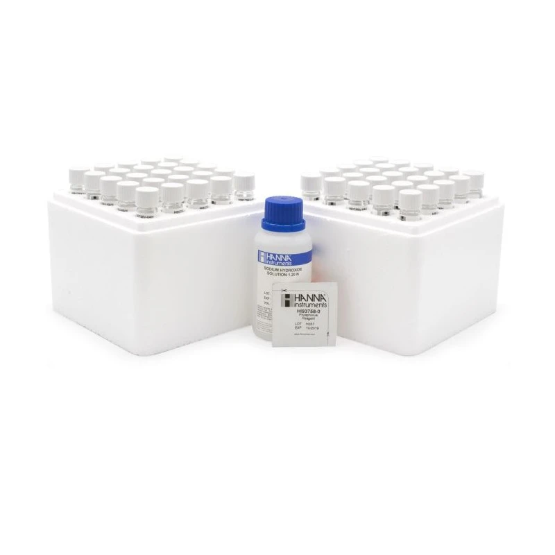 Acid Hydrolyzable Phosphorus Reagents 50 Tests HI93758B-50 for Benchtop Photometer | EnvMart