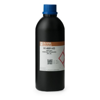 Hanna HI4001-03 Ammonia ISE 1000 ppm Standard Solution 500 mL | EnvMart