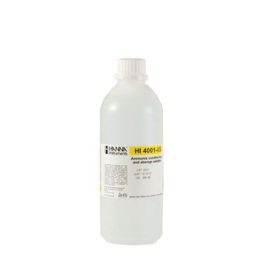 Hanna HI4001-45 Ammonia ISE Conditioning and Storage Solution 500 mL | EnvMart