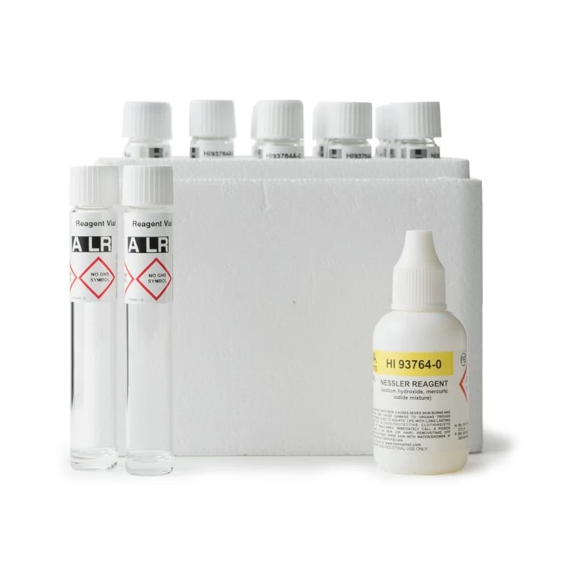 HI93764A-25 Ammonia Low Range Reagents (25 Tests), Nessler Method, ASTM D1426-92, Photometer | EnvMart