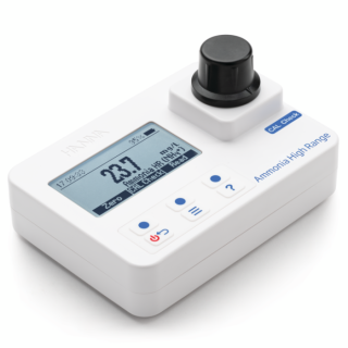 Portable Ammonia Photometer HI97733 High Range 0.0–100.0 mg/L | EnvMart