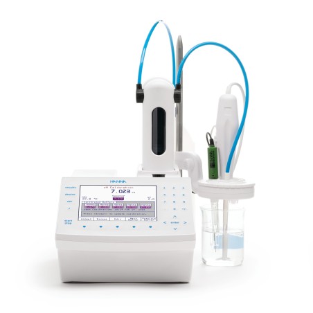 Automatic Potentiometric Titrator HI931 pH 0.00–14.00, 40,000-Step Pump | EnvMart