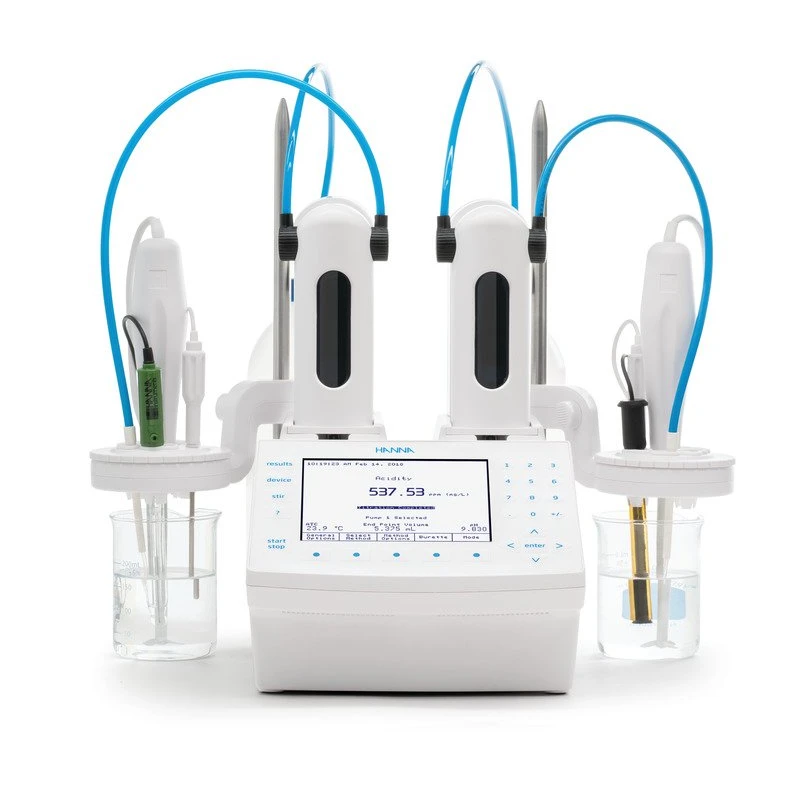 Automatic Potentiometric Titrator HI931 pH 0.00–14.00, 40,000-Step Pump | EnvMart