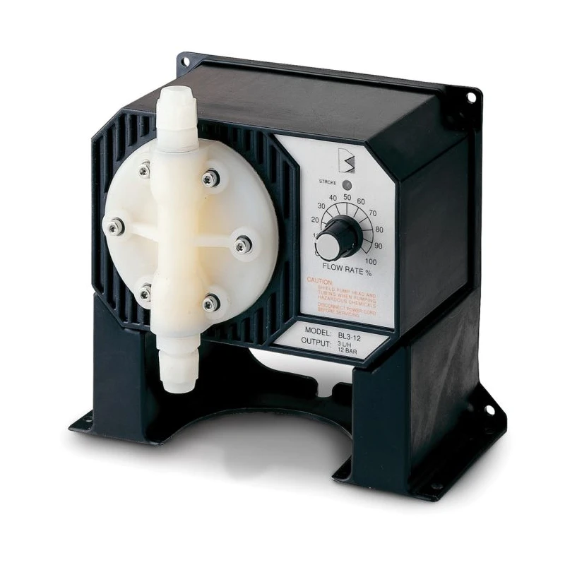 BlackStone BL5 Chemical Dosing Pump 5 LPH, 7 bar, PTFE Diaphragm, PVDF Head | EnvMart