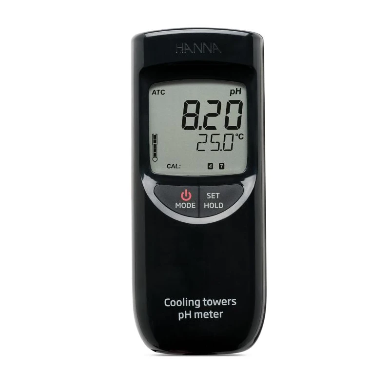 HI99141 Boiler and Cooling Tower pH Portable Meter, Waterproof, -2.00 to 16.00 pH | EnvMart