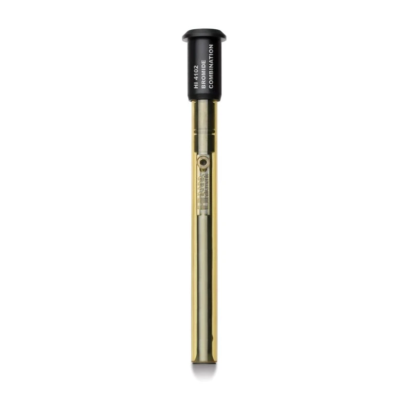 Hanna HI4102 Bromide Combination Ion-Selective Electrode, Solid State, 1×10⁻⁶–1.0 M, 12 mm × 120 mm | EnvMart
