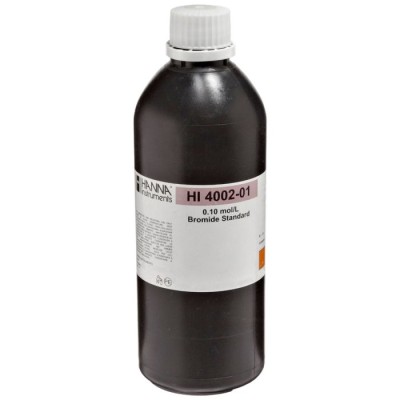 Hanna HI4002-01 0.1M Bromide ISE Standard Solution 500 mL Calibration | EnvMart