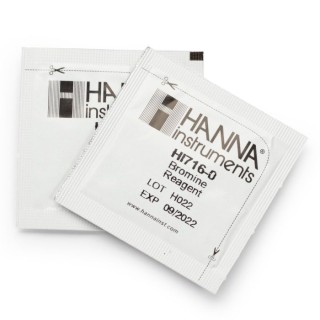 Hanna HI716-25 Bromine Checker HC Reagents, 25 Tests, DPD Method, for HI716 Colorimeter | EnvMart