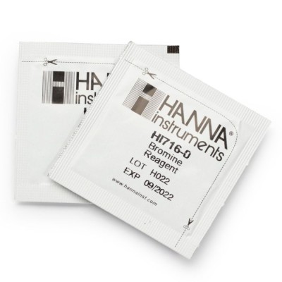 Hanna HI716-25 Bromine Checker HC Reagents, 25 Tests, DPD Method, for HI716 Colorimeter | EnvMart
