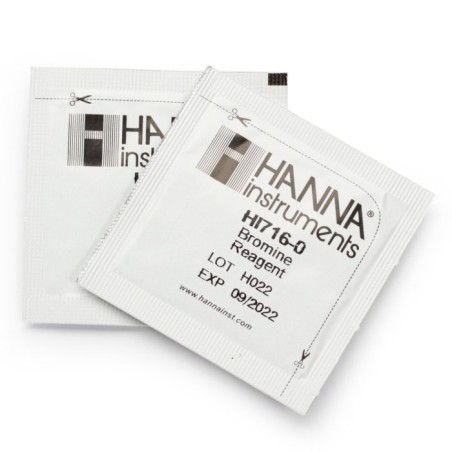 Hanna HI716-25 Bromine Checker HC Reagents, 25 Tests, DPD Method, for HI716 Colorimeter | EnvMart