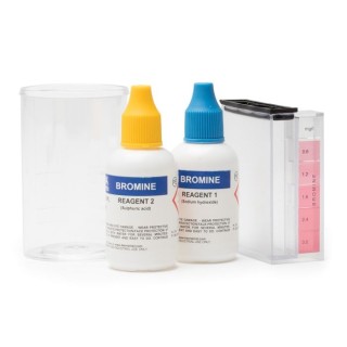 HI3830 Bromine Test Kit, Colorimetric DPD, 0-3 mg/L, 60 Tests | EnvMart