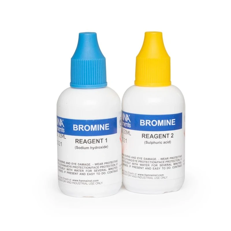 Bromine Test Kit Replacement Reagents HI3830-060, DPD Method, 60 Tests | EnvMart