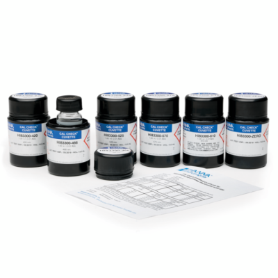 Cal Check Cuvette Kit HI83399-11, Calibration Standards for HI83399 Photometer | EnvMart