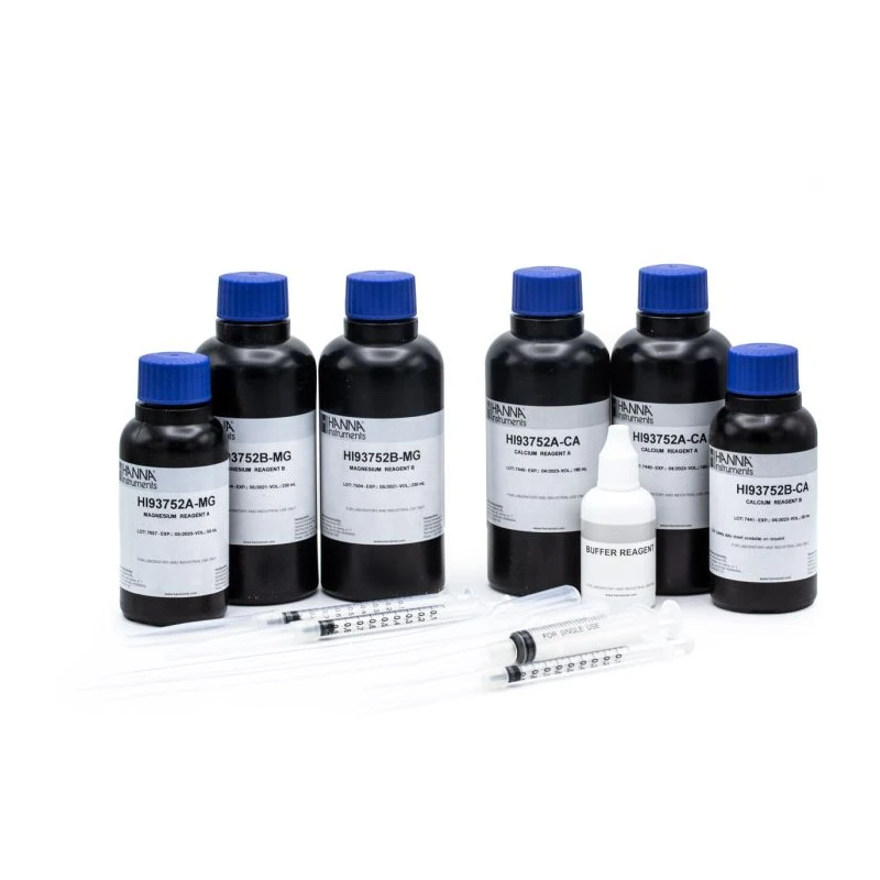 HI93752-03 Calcium and Magnesium Hardness High Range Reagents 300 Tests | EnvMart