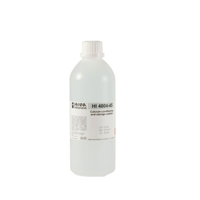 Calcium ISE Conditioning and Storage Solution HI4004-45, 500 mL for Ion Selective Electrodes | EnvMart