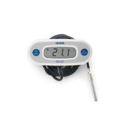 Remote Magnetic Thermometer HI147, Digital CAL Check, -50 to 150°C | EnvMart