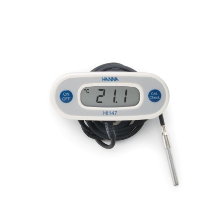 Remote Magnetic Thermometer HI147, Digital CAL Check, -50 to 150°C | EnvMart