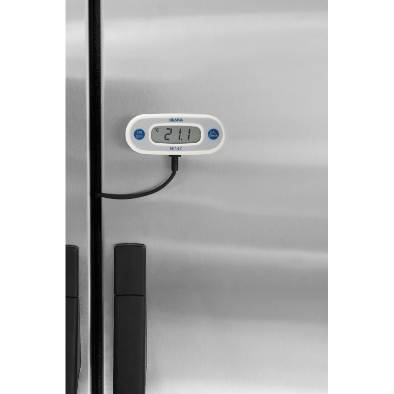Remote Magnetic Thermometer HI147, Digital CAL Check, -50 to 150°C | EnvMart