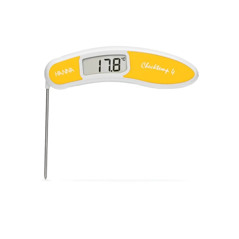 Checktemp® 4 HI151-3 Folding Thermistor Thermometer | EN 13485, IP67, -50 to 300°C | EnvMart