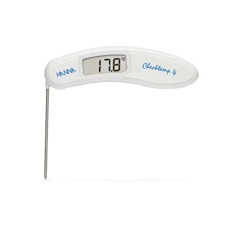 Checktemp® 4 HI151 Folding Thermistor Thermometer, -50°C to 300°C, EN 13485, IP67 | EnvMart