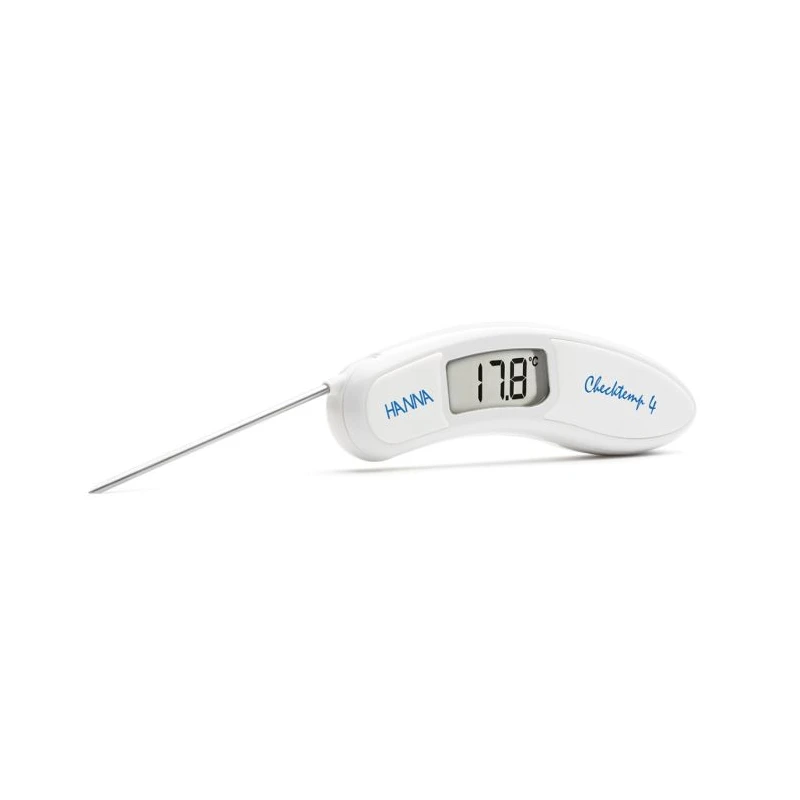 Checktemp® 4 HI151 Folding Thermistor Thermometer, -50°C to 300°C, EN 13485, IP67 | EnvMart