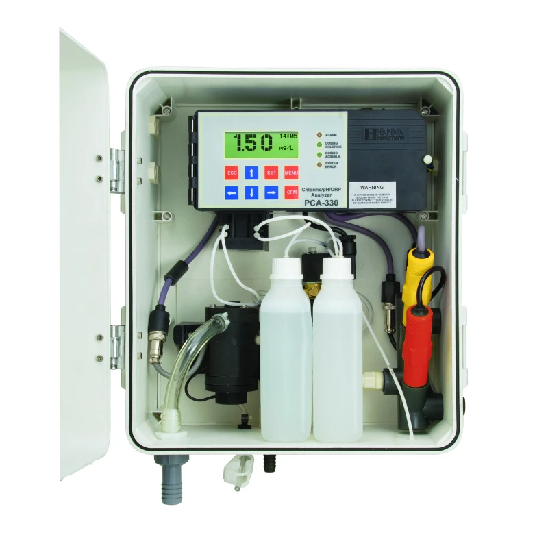 PCA340 Chlorine, pH, ORP & Temperature Analyzer Dual Analog Output 318x267x159 mm | EnvMart