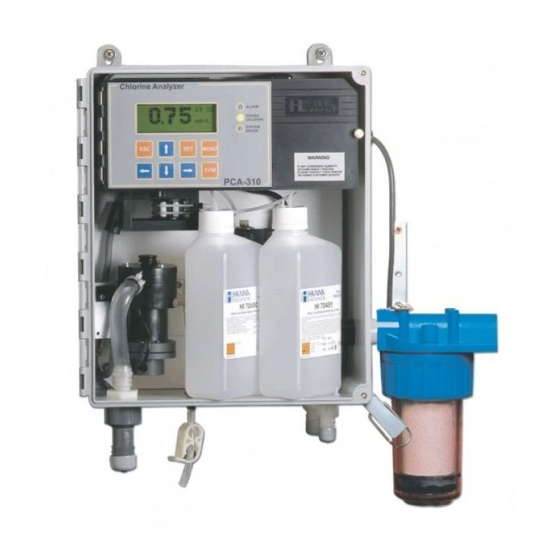 PCA310 Chlorine, pH, ORP, Temperature Process Analyzer, NEMA-4X, Microprocessor | EnvMart