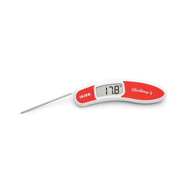 Checktemp® 4 HI151-1 Folding Thermistor Thermometer -50 to 300 °C IP67 Waterproof | EnvMart