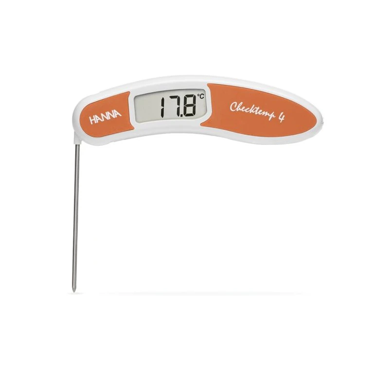 Checktemp® 4 HI151-5 Folding Thermistor Thermometer, -50 to 300°C, IP67 Waterproof | EnvMart