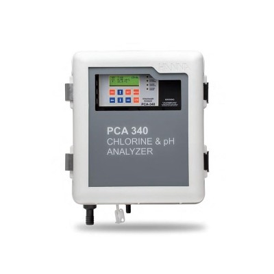 Hanna Chlorine, pH, ORP, & Temperature Analyzers - PCA300 Series-PCA340 Chlorine, pH, ORP & Temperature with dual analog outputs