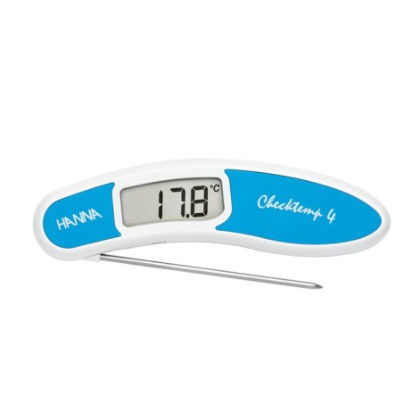 Checktemp® HI151-2 Folding Thermistor Thermometer -50 to 300°C, IP67 Waterproof | EnvMart