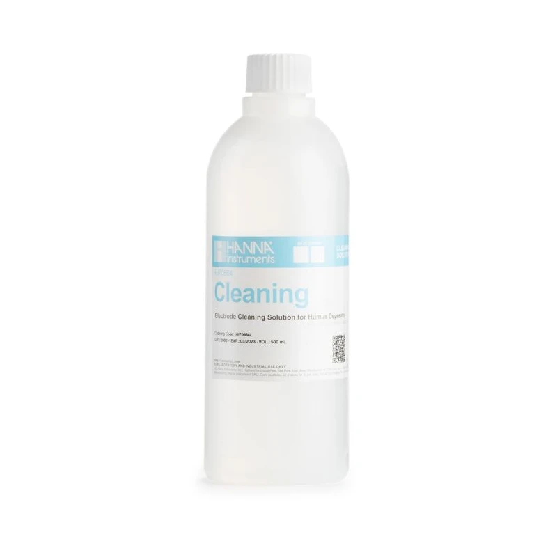 Hanna HI70664L Cleaning Solution for Humus Deposits 500 mL | EnvMart