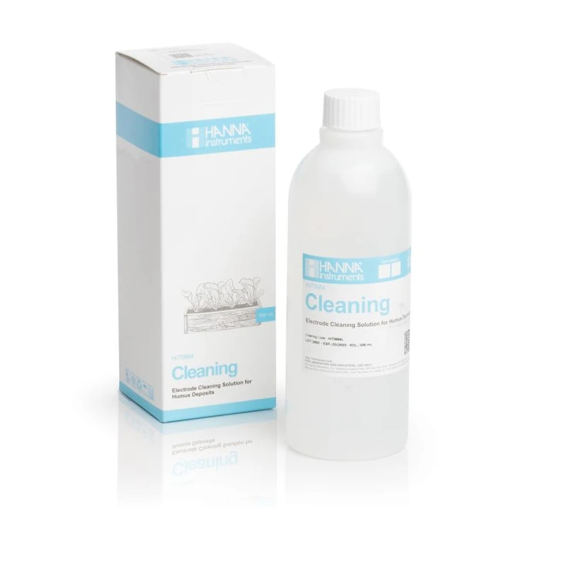 Hanna HI70664L Cleaning Solution for Humus Deposits 500 mL | EnvMart