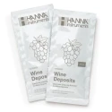 Cleaning Solution for Wine Deposits, 25 x 20 mL Sachets, HI700635P pH Electrode Cleaner | EnvMart