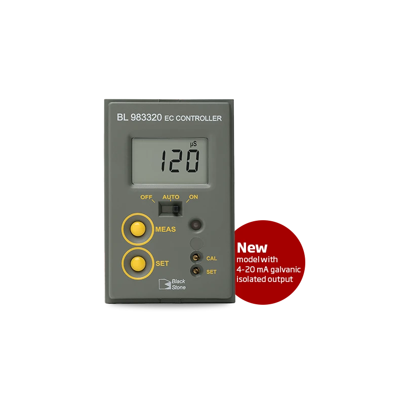 BL983320-2 Conductivity Mini Controller 0.0–199.9 µS/cm, 230VAC, 4–20 mA Output | EnvMart